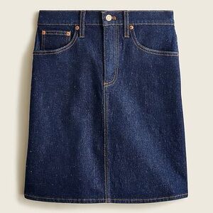 J. Crew Denim Mini Skirt‎ in Indigo Rinse Size 32